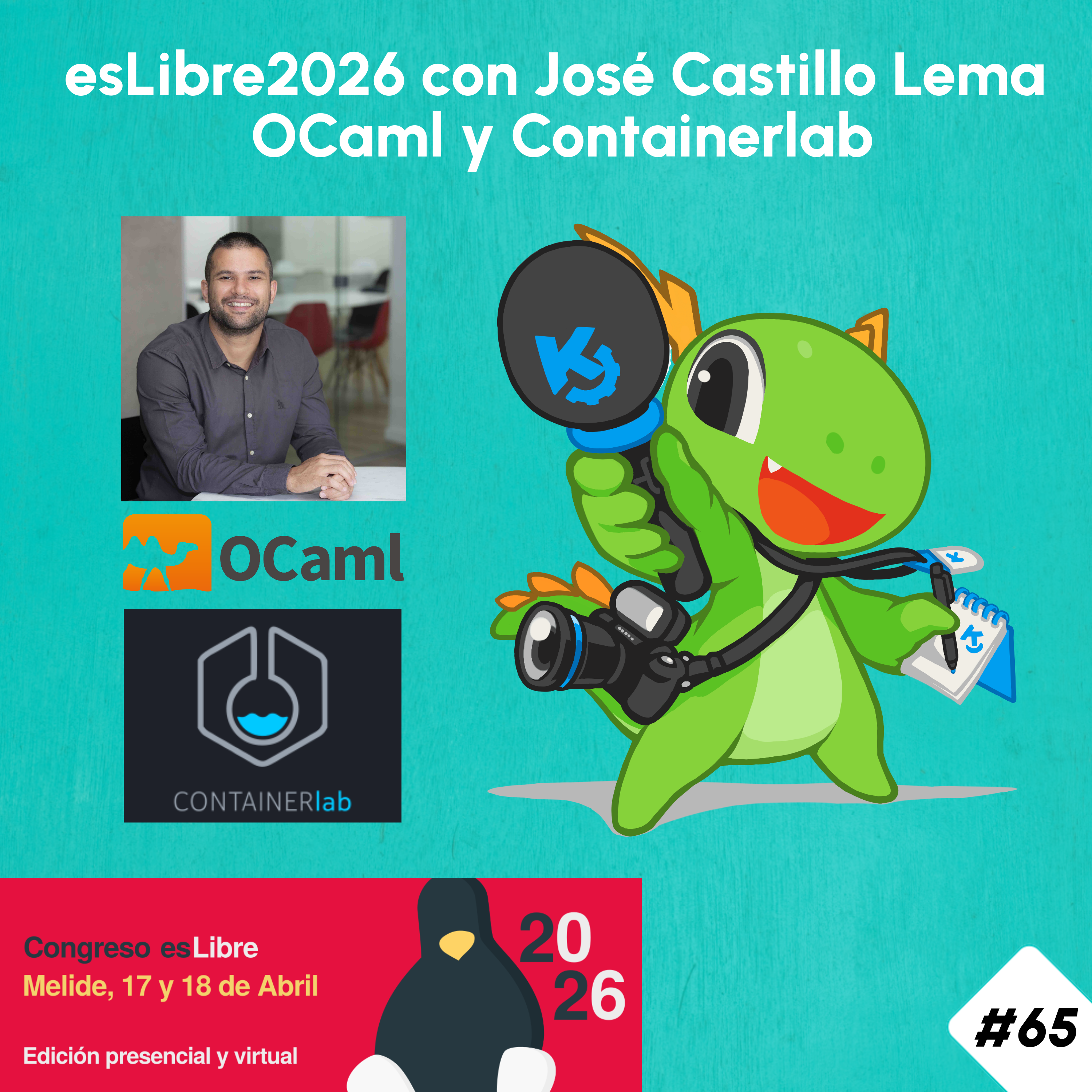 65 – esLibre2026 José Castillo Lema – OCaml y Containerlab